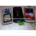 China Mobile Phone Gsm+wcdma Dual Sim Smart White Blue 4.8'' Hd Screen Dual Sim 